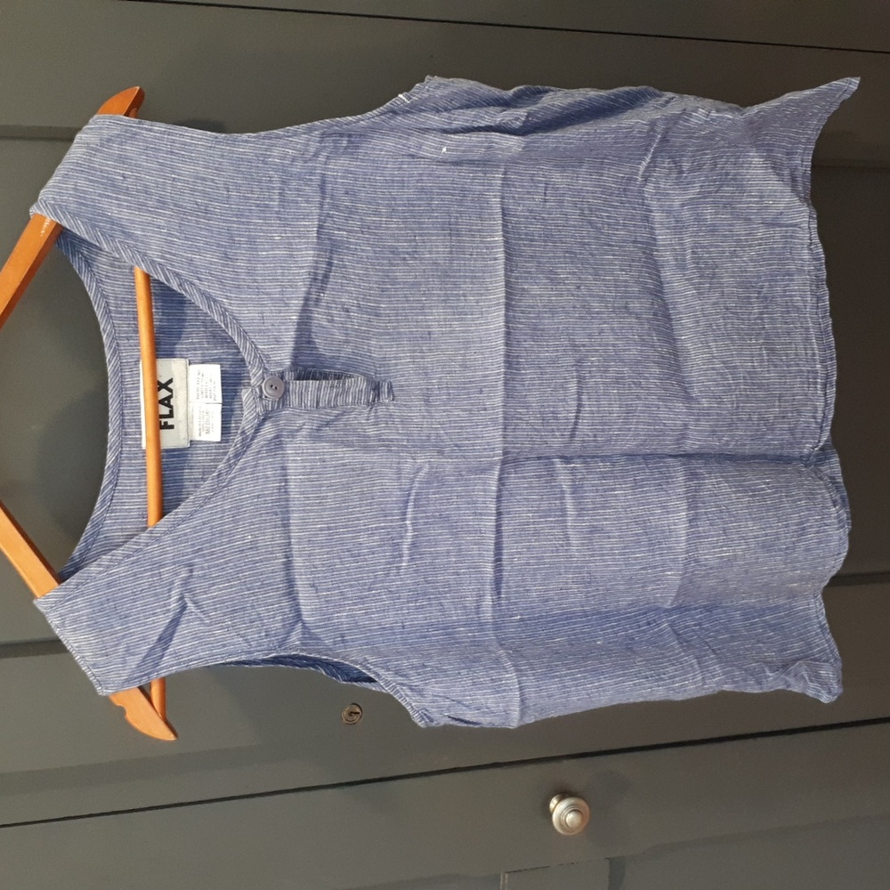 FLAX linen top size M.